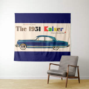 1951 Kaiser Wandkleed