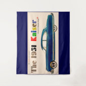 1951 Kaiser Wandkleed (Voorkant)