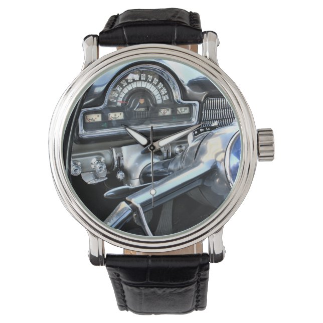 1951 Klassiek Autodashboard Horloge (Voorkant)