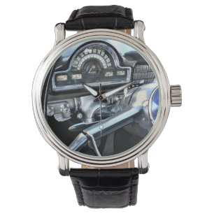 1951 Klassieke auto-dashboard Horloge