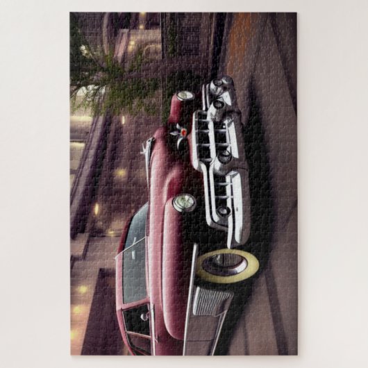 1951 Klassieke autopuzzel Legpuzzel (Verticaal)