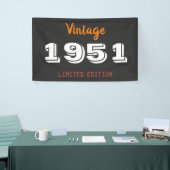 1951 Limited Edition 75e verjaardagsfeest Spandoek (Beurs)