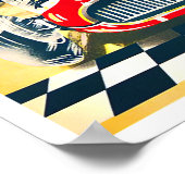 1951 San Remo Italië Grote Prijs  wedstrijden Poster (Hoek)