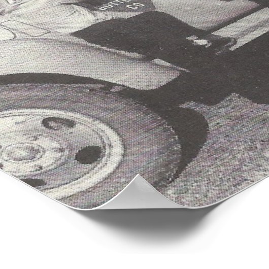 1951 Soft Drink Truck Poster (Hoek)