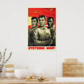 1951 Sovjet Propaganda Poster Naties voor vrede (Keuken)