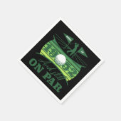 1952 70e verjaardag Golf Lover Servet (Hoek)