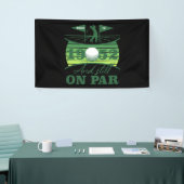 1952 70e verjaardag Golf Lover Spandoek (Beurs)