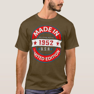 1952 71 Jaar T-shirt