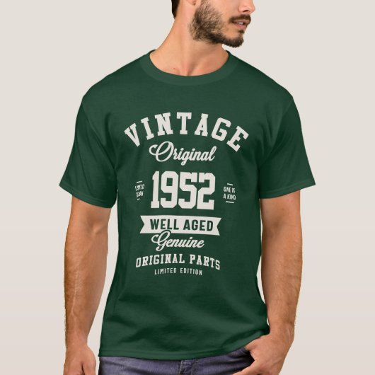 1952 71ste verjaardagscadeaus 71 jaar oud t-shirt (Voorkant)