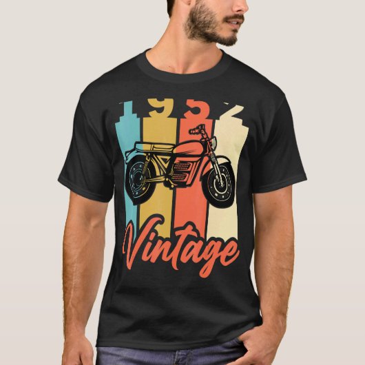 1952 Geboortejaar: oprolmotor geboorte T-shirt (Voorkant)
