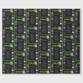 1952 Geboortejaar Trivia Cadeaupapier (Vlak)