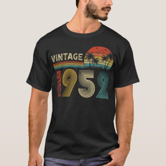  1952, geboren in 1952 70e verjaardag, geschenken  t-shirt