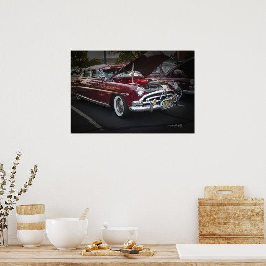 1952 HUDSON POSTER (Keuken)