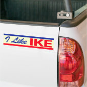 1952 Ik hou van IKE Presidentiële kiezer Bumpersticker (Op Truck)