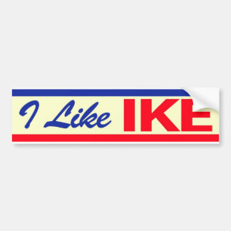1952 Ik hou van IKE Presidentiële kiezer Bumpersticker