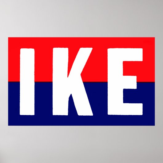 1952 Ike voor President Poster (Voorkant)