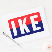 1952 Ike voor President Rechthoekige Sticker (Envelop)