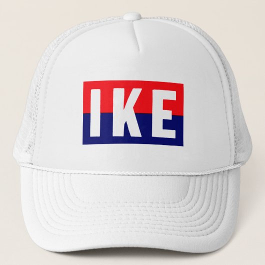 1952 Ike voor President Trucker Pet (Voorkant)