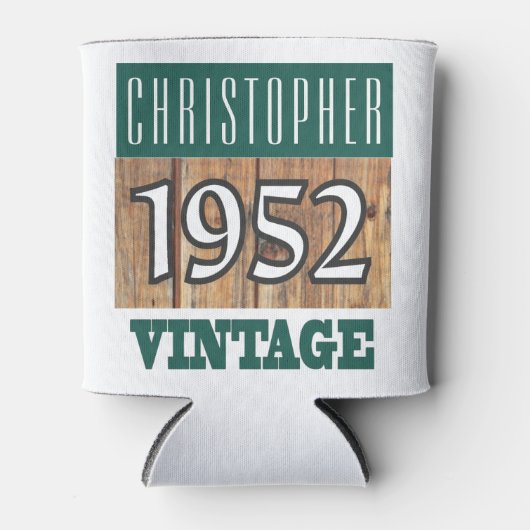 1952 Jaar van de Koelbox van de geboorte Blikjeskoeler (Voorkant)