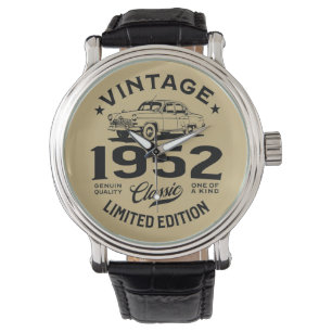  1952 Klassieke 70 jaar oude 70e vaderdag Horloge