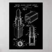 1952  Lipstick patent art Poster (Voorkant)