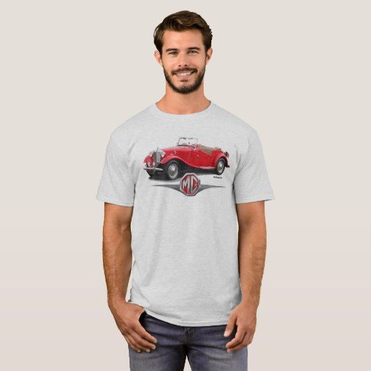 1952 MG Roadster T-Shirt (Voorkant volledig)