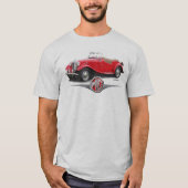1952 MG Roadster T-Shirt (Voorkant)