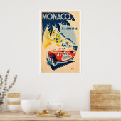 1952 Monaco Grand Prix Oude Racing Poster (Keuken)
