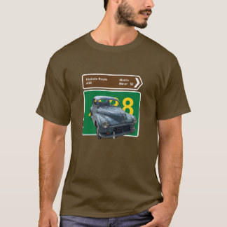 1952, Morris Minor. Britse klassieke auto. A38 T-shirt