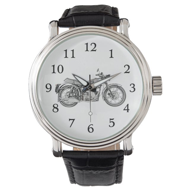 1952 Velocette Venom Motorcycle Horloge (Voorkant)