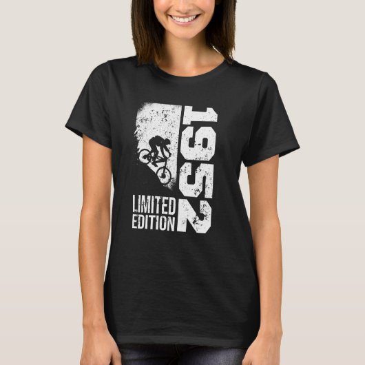  1952 Verjaardag fietsen MTB-Bicycles Mountai T-shirt (Voorkant)