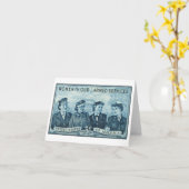 1952 Vrouwen in de Amerikaanse gewapende dienst St Kaart (Gele Bloem)