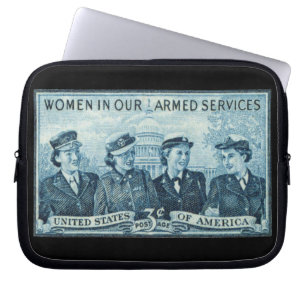 1952 Vrouwen in de Amerikaanse strijdkrachten Laptop Sleeve