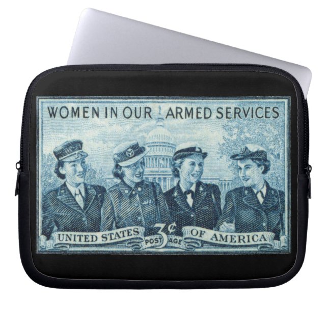 1952 Vrouwen in de Amerikaanse strijdkrachten Laptop Sleeve (Voorkant)