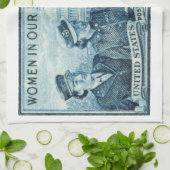 1952 Vrouwen in de Amerikaanse strijdkrachten Theedoek (Gevouwen)