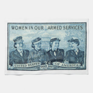1952 Vrouwen in de Amerikaanse strijdkrachten Theedoek