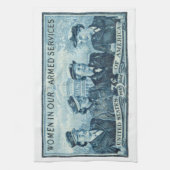 1952 Vrouwen in de Amerikaanse strijdkrachten Theedoek (Verticaal)