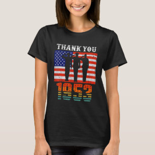 1953 69 jaar oude vlag Amerikaanse 69ste geboorte T-shirt