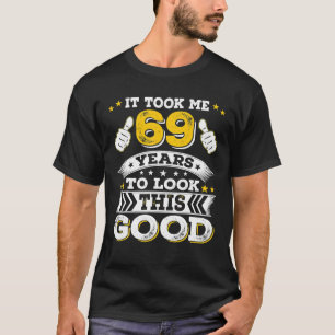 1953 69th het nam 69 jaar oud vogeldagidee voor t-shirt