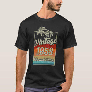  1953 70 jaar oud 70e verjaardag 2 t-shirt