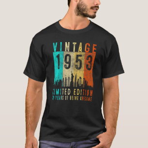 1953 70e verjaardag 70 jaar oud t-shirt