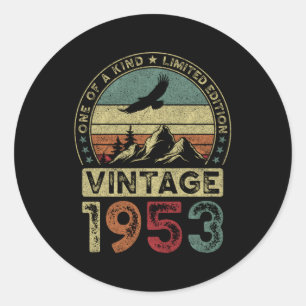1953 71st 71 ronde sticker