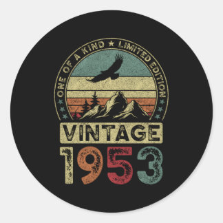 1953 71st 71 ronde sticker