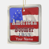 1953 Baby Boomer Verjaardag aangepaste ornamenten (Links)