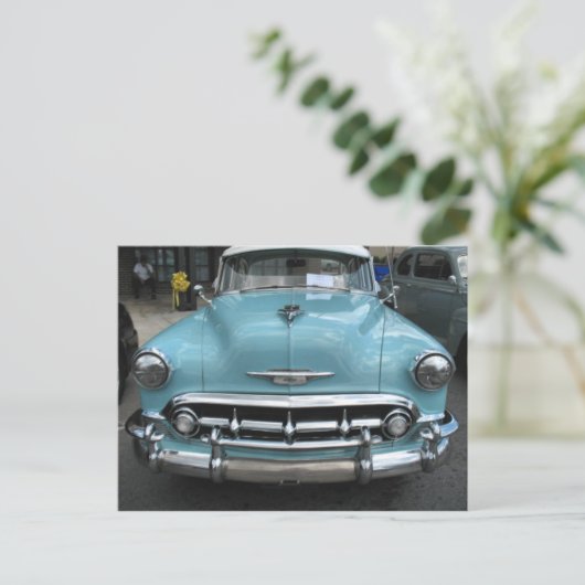 1953 Bel Air Chevy Briefkaart (Staand voorkant)