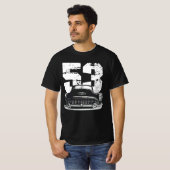 1953 Buick Special Front Grill Uitzicht Silhouette T-shirt (Voorkant volledig)