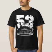 1953 Buick Special Front Grill Uitzicht Silhouette T-shirt (Voorkant)