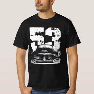 1953 Buick Special Front Grill Uitzicht Silhouette T-shirt