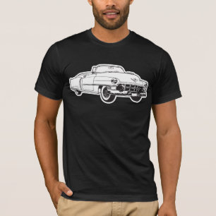 1953 Cádillac reeks 62 converteerbare illustratie T-shirt