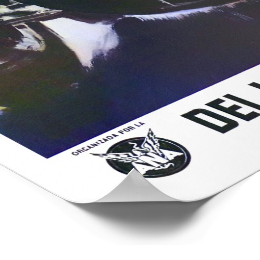 1953 Carrera Panamericana  racing Poster (Hoek)